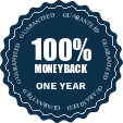 100% Guarantee Seal
