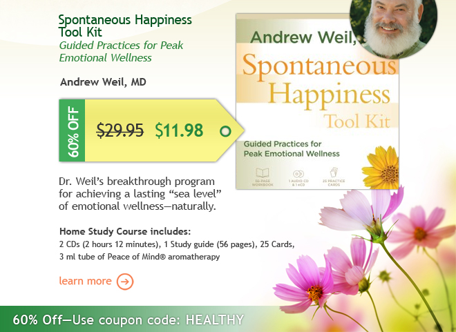 60% Off Spontaneous Happiness Tool Kit: Only $11.98