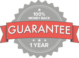 100% Money Back Guarantee