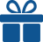 image of a boxed gift