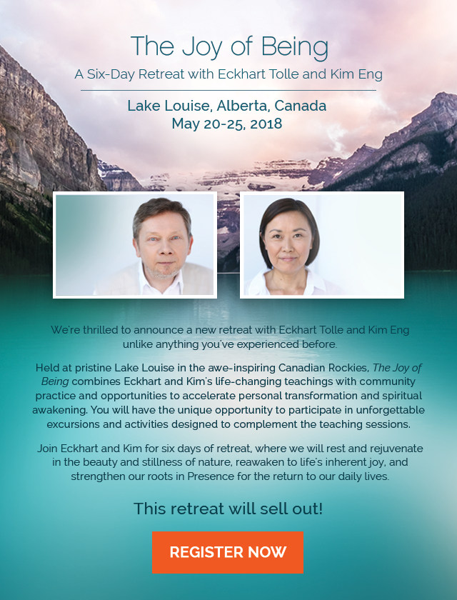 The Joy of Being—May 20–25, 2018, Lake Louise, Canada